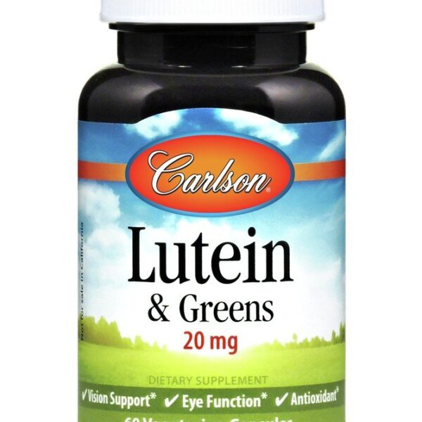 Carlson Laboratories Lutein & Greens 180 Capsules