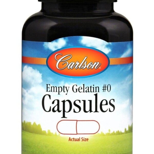 Carlson Laboratories Medium #0 Empty Caps 150 Caps