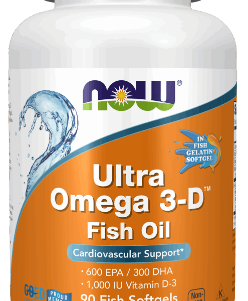 NOW Foods ULTRA OMEGA 3-D SOFTGELS 90 FSG