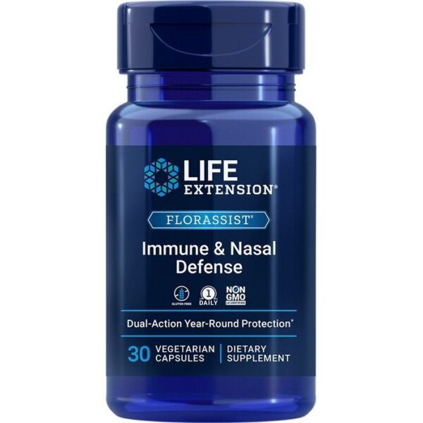 Life Extension FLORASSIST® Immune & Nasal Defense 30 vegetarian capsules