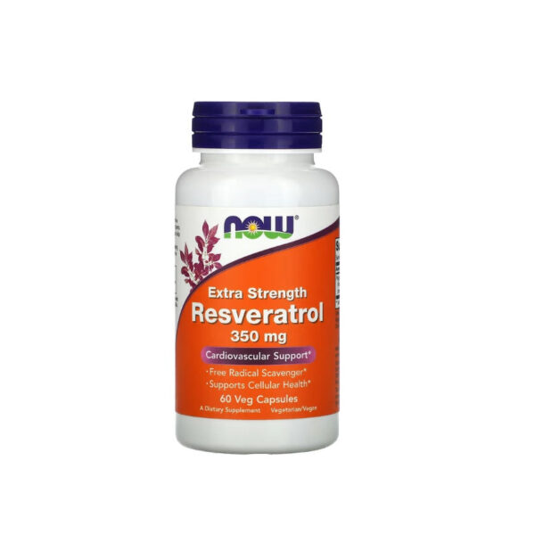 NOW Foods RESVERATROL 350 MG 60 VCAPS