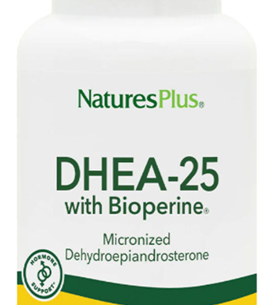 Natures Plus DHEA-25 25 MG VCAP 60