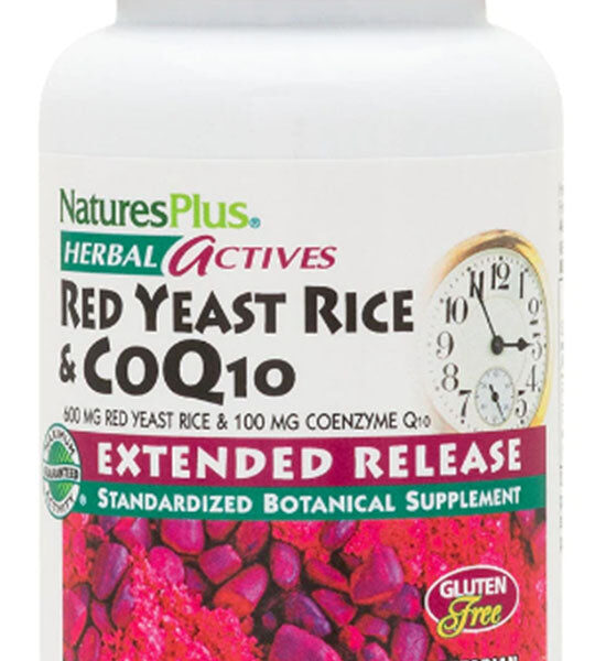 Natures Plus RYR 600 MG + COQ10 100 MG E/R TAB 30