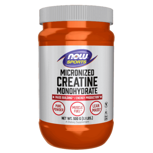 NOW Foods CREATINE MONOHYDRATE MICRONIZED 500 G