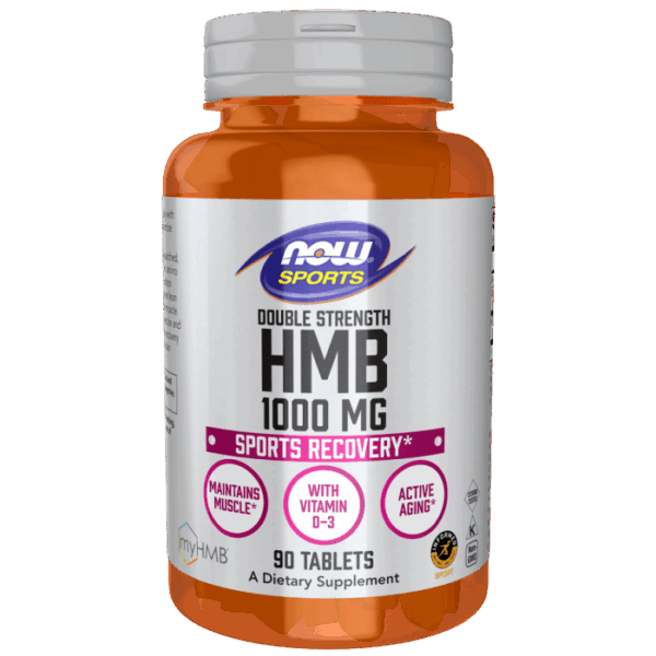 NOW Foods HMB 1000MG DBL STRGTH 90 TABLETS
