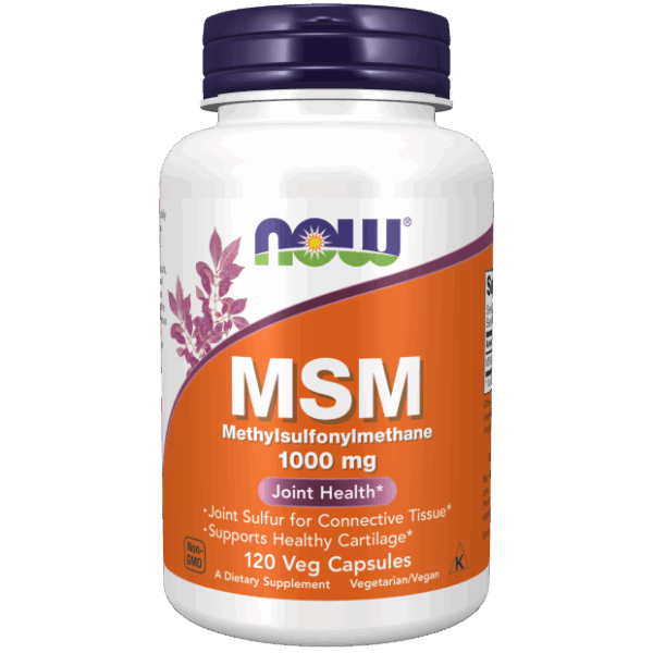 NOW Foods M.S.M 1000mg 120 VCAPS