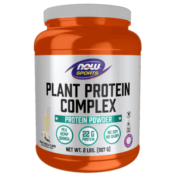 NOW Foods PLANT PROTEIN COMPLEX VANILLA 2 LB