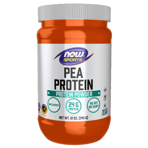 NOW Foods PEA PROTEIN UNFLAVORED 12 OZ