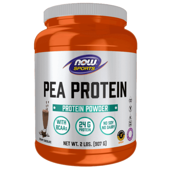 NOW Foods PEA PROTEIN CHOCOLATE 2 LBS