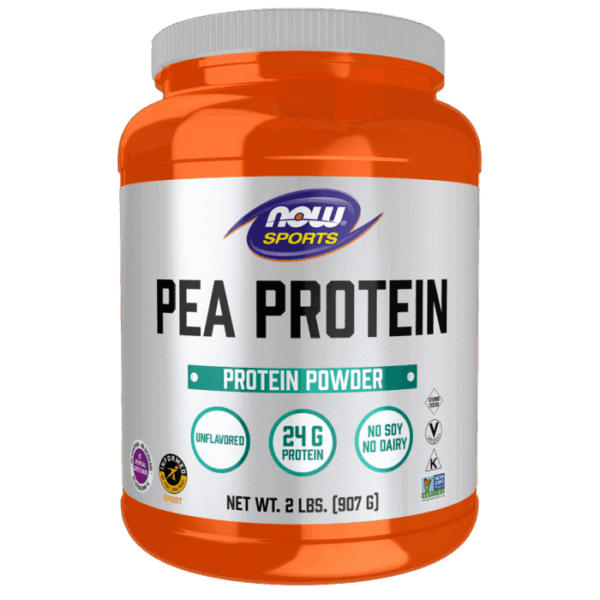 NOW Foods PEA PROTEIN UNFLAVORED 2 LB
