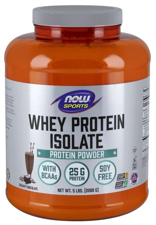 NOW Foods WHEY ISOLATE CHOCOLATE 5 LB