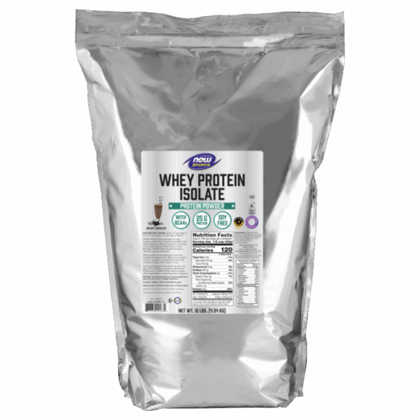 NOW Foods WHEY ISOLATE CHOCOLATE 10 LB