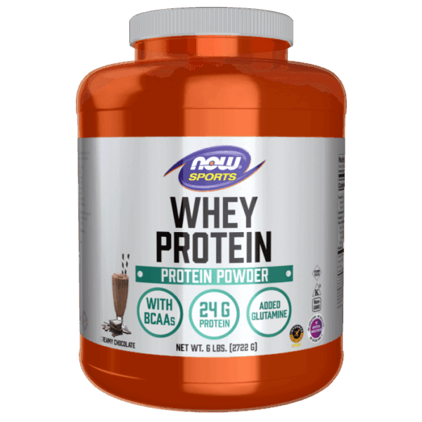NOW Foods WHEY PROTEIN CHOCOLATE 6 LB