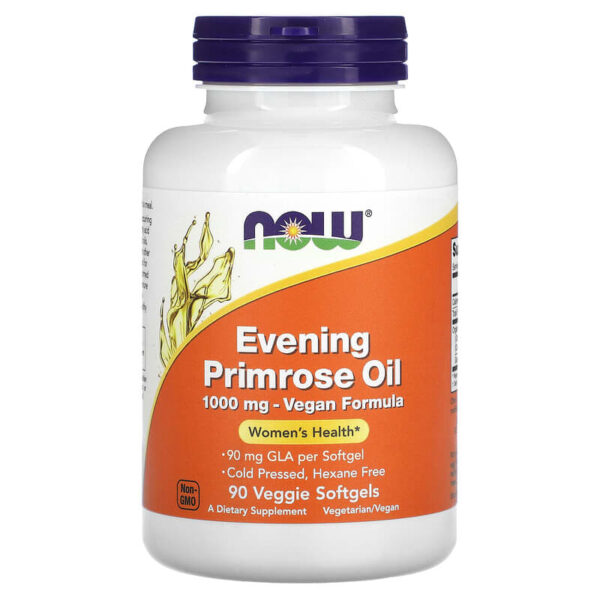 NOW Foods EVENING PRIM OIL ORG 1000mg 90 VGELS