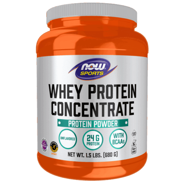 NOW Foods WHEY CONCENTRATE UNFLAVOR 1.5 LB