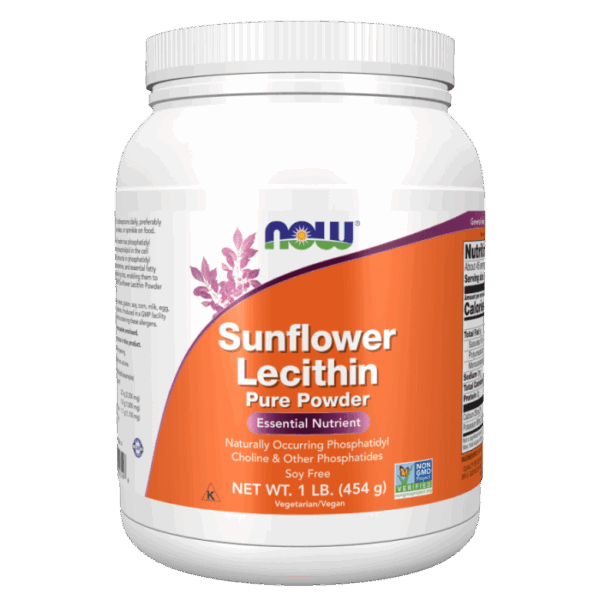 NOW Foods SUNFLOWER LECITHIN POWDER 1 LB