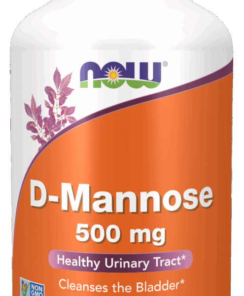 NOW Foods D-MANNOSE 500MG 240 VCAPS