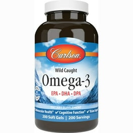 Carlson Laboratories Omega-3 200 Soft Gels