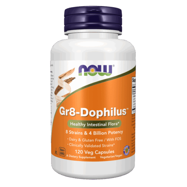 NOW Foods Gr8-DOPHILUS 120 VCAPS