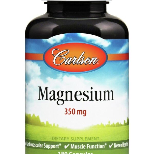 Carlson Laboratories Magnesium 180 Capsules