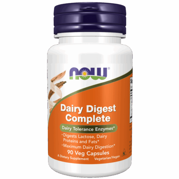 NOW Foods DAIRY DIGEST COMPLETE 90 VCAPS