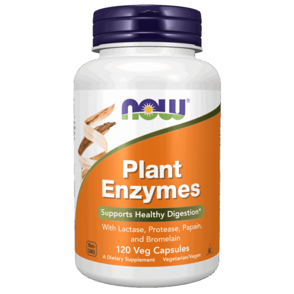 NOW Foods PLANT ENZYMES 120 VCAPS