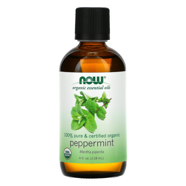 NOW Foods ORGANIC PEPPERMINT OIL 4 OZ