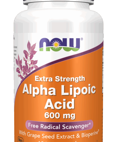 NOW Foods ALPHA LIPOIC ACID 600mg 60 VCAPS