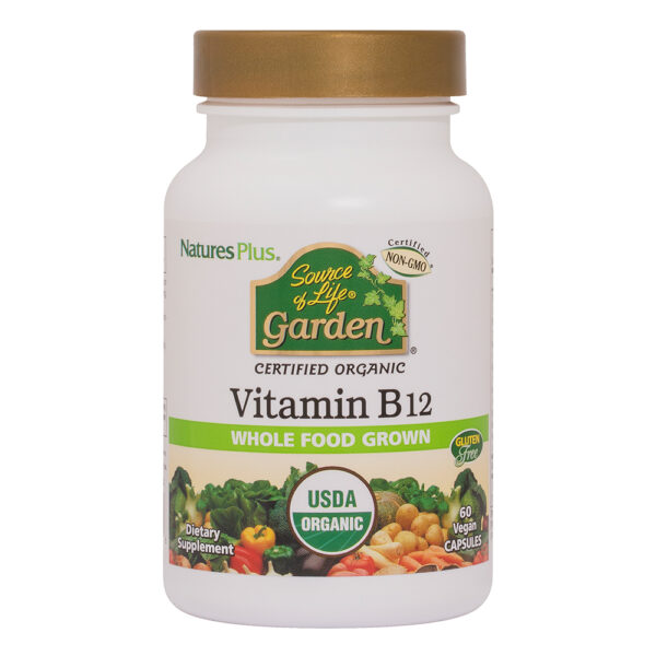 Natures Plus SOL GARDEN VIT B-12 1000MCG CAP 60