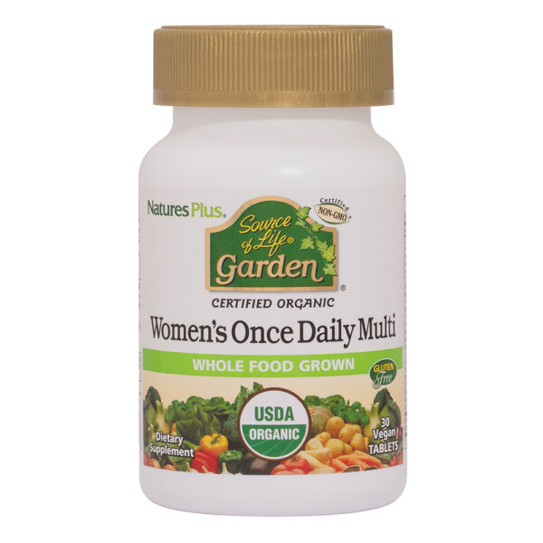 Natures Plus SOL GARDEN ORGANIC WOMENS DAILY TAB 30