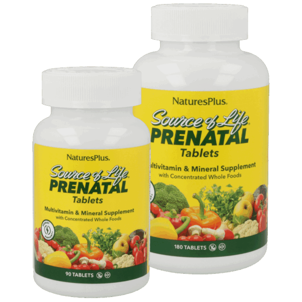 Natures Plus SOURCE OF LIFE PRENATAL TAB 180