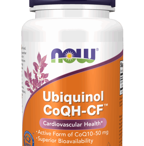 NOW Foods CoQH-CF UBIQUINOL 60 SGELS