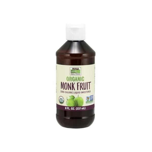 NOW Foods ORGANIC LIQUID MONK FRUIT 8 OZ