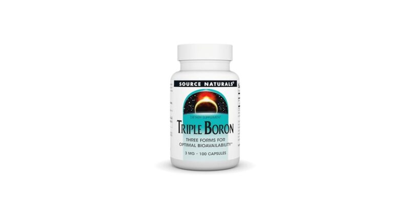 Source Naturals Triple Boron 3 mg