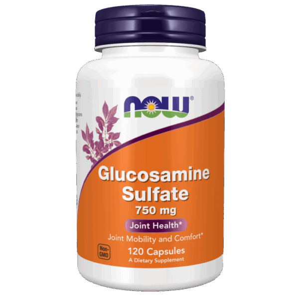 NOW Foods GLUCOSAMINE SULFATE 750mg 120 VCAPS