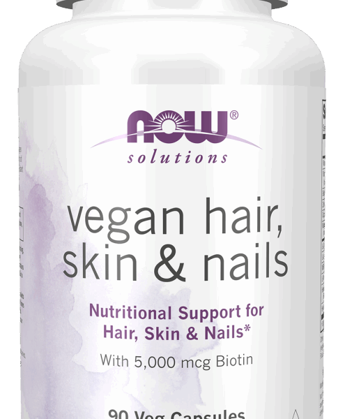 NOW Foods VEGAN HAIR, SKIN & NAILS 90 VCAPS