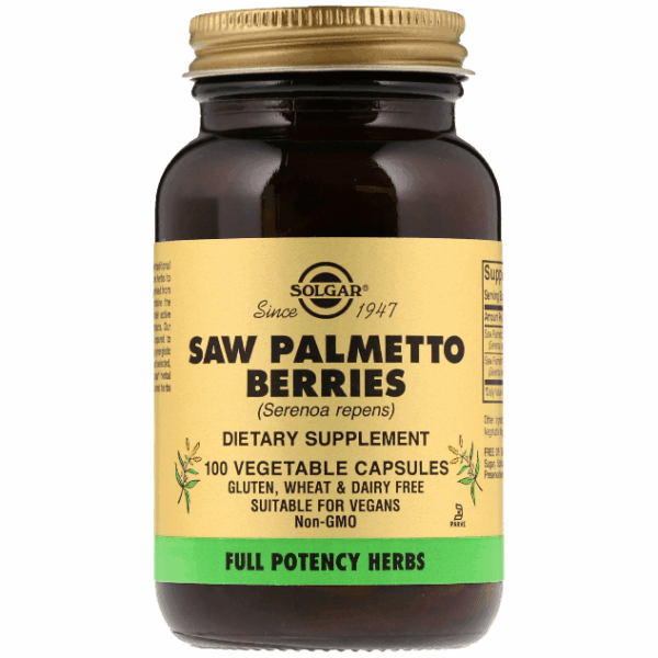 Solgar FP Saw Palmetto Berries Vegetable Capsules