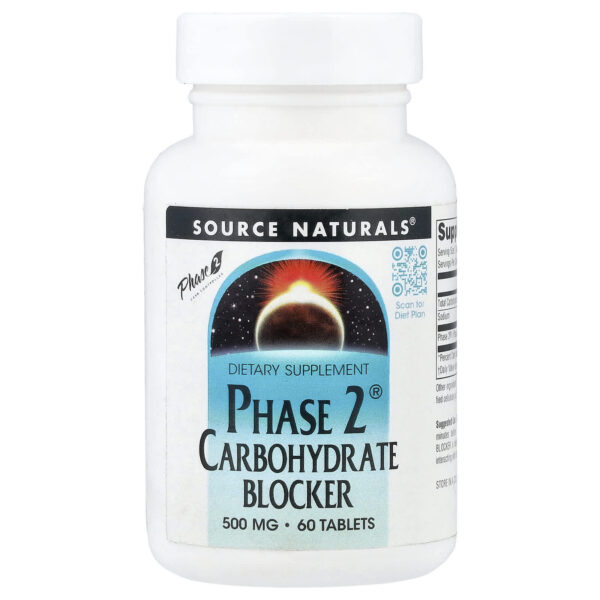 Source Naturals Phase 2® Carbohydrate Blocker 500 mg