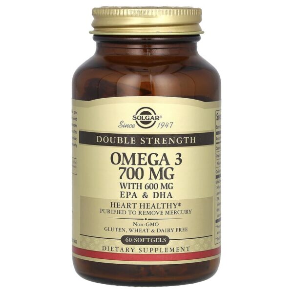 Solgar Double Strength Omega-3 700 mg Softgels