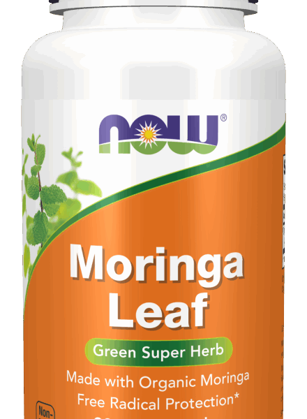 NOW Foods MORINGA 400MG ORGANIC 90 VCAPS
