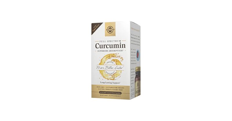 Solgar Full Spectrum Curcumin Liquid Extract Softgels
