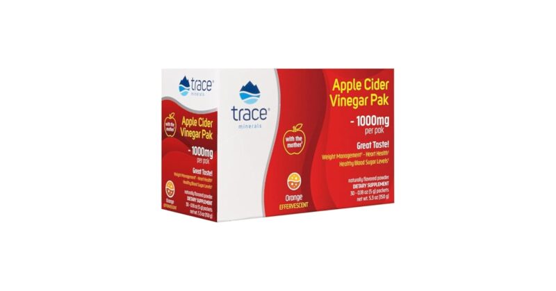 Trace Minerals Apple Cider Vinegar Pak - Exclusive POWDER