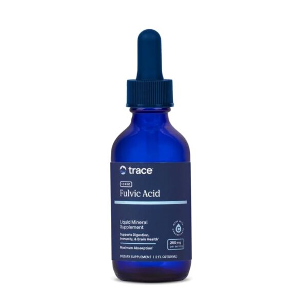 Trace Minerals Ionic Fulvic Acid LIQUID Unflavored