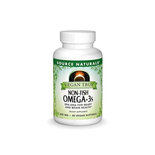 Source Naturals Vegan True® Non-Fish Omega-3s 300 mg
