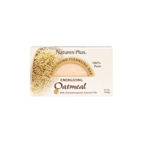Natures Plus OATMEAL EXFOLIATING BAR 3.5 OZ