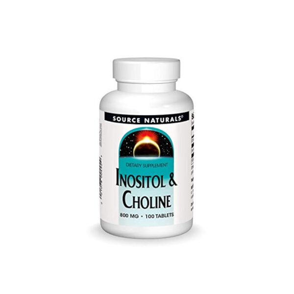 Source Naturals Inositol & Choline 800 mg