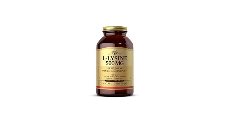 Solgar L-Lysine 500 mg Vegetable Capsules