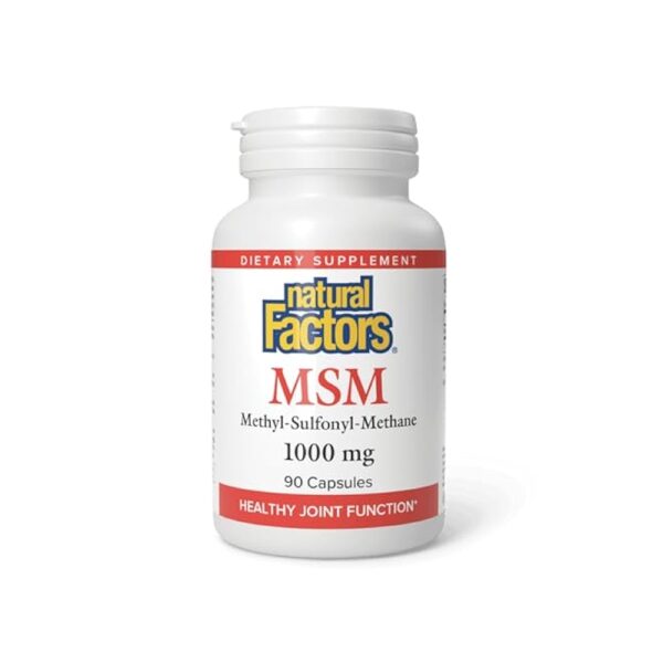 Source Naturals MSM with Vitamin C 1000 mg 60+60 Bonus Bottle