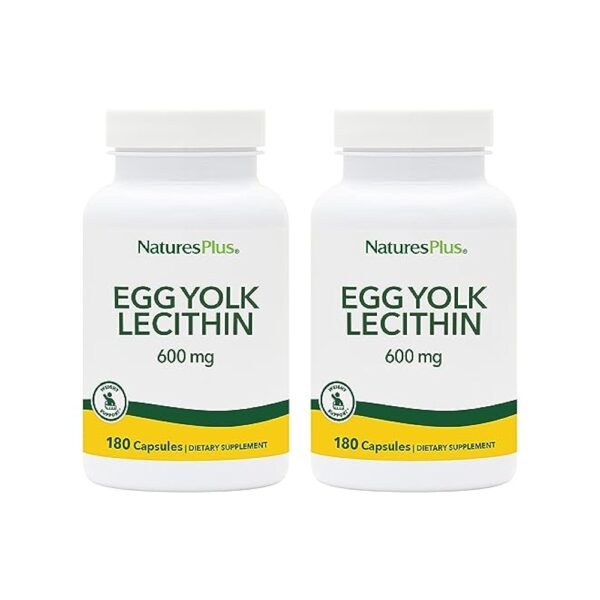 Natures Plus EGG YOLK LECITHIN 600 MG VCAP 180