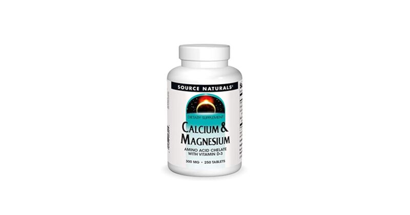 Source Naturals Calcium & Magnesium 300 mg